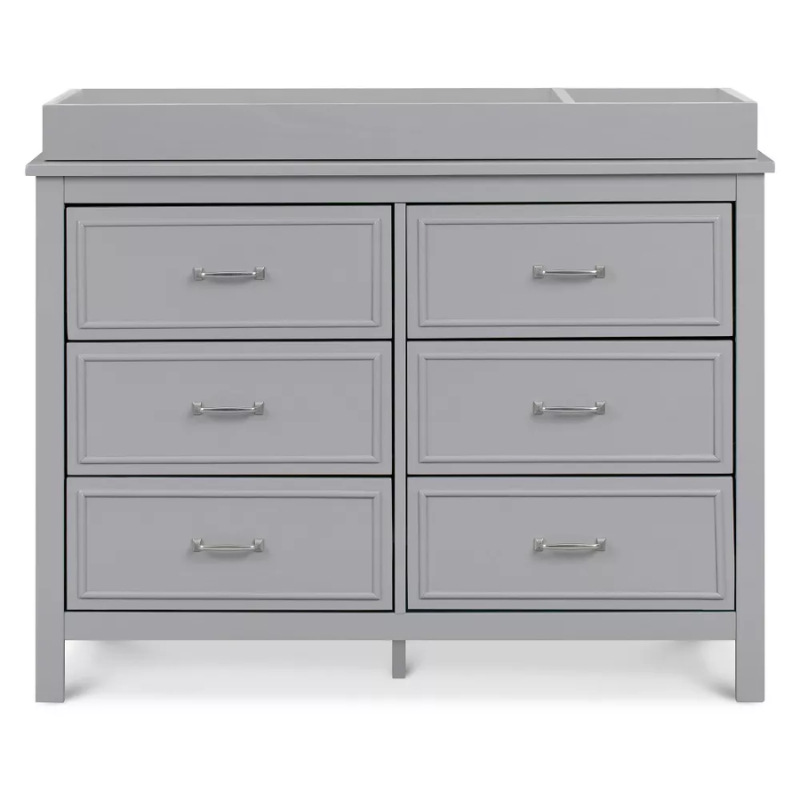 Charlie 6-Drawer Double Dresser by DaVinci at $499! Shop now at Nestled by Snuggle Bugz for Dressers.