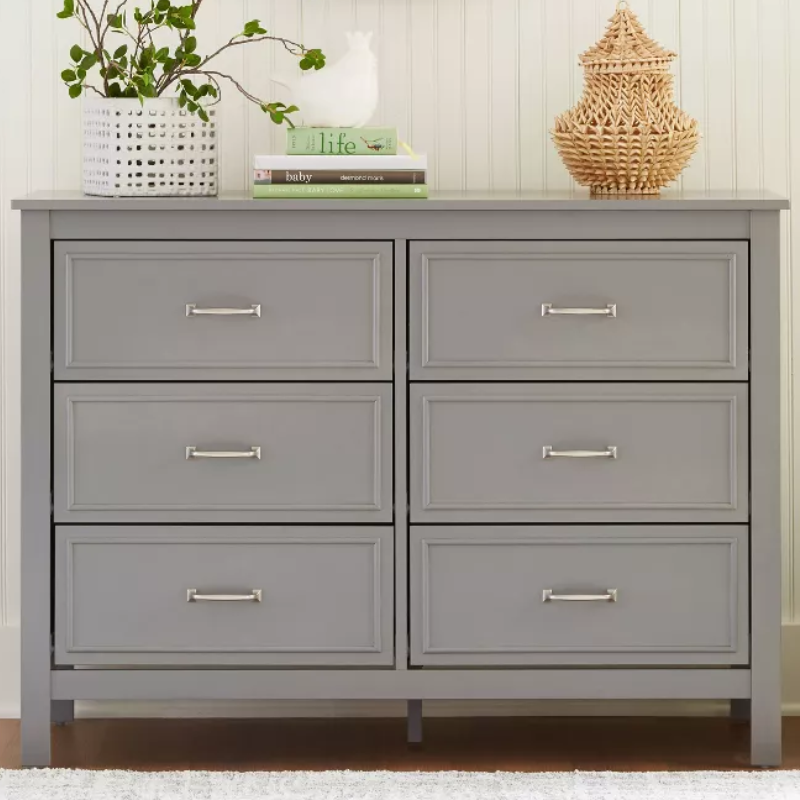 Charlie 6-Drawer Double Dresser by DaVinci at $499! Shop now at Nestled by Snuggle Bugz for Dressers.