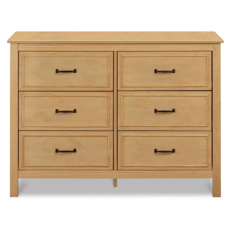 Charlie 6-Drawer Double Dresser by DaVinci at $499! Shop now at Nestled by Snuggle Bugz for Dressers.