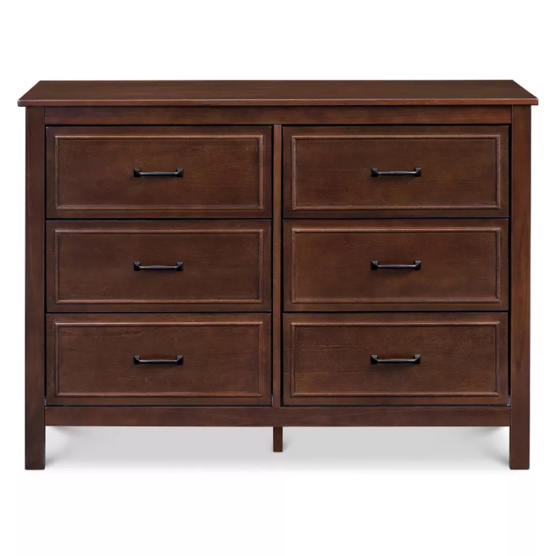 Charlie 6-Drawer Double Dresser by DaVinci at $499! Shop now at Nestled by Snuggle Bugz for Dressers.