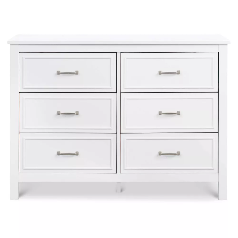 Charlie 6-Drawer Double Dresser by DaVinci at $499! Shop now at Nestled by Snuggle Bugz for Dressers.