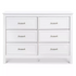 Charlie 6-Drawer Double Dresser by DaVinci at $499! Shop now at Nestled by Snuggle Bugz for Dressers.