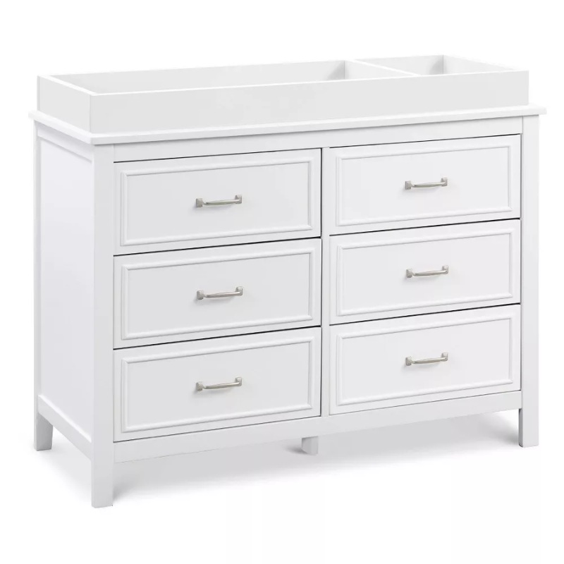 Charlie 6-Drawer Double Dresser by DaVinci at $499! Shop now at Nestled by Snuggle Bugz for Dressers.