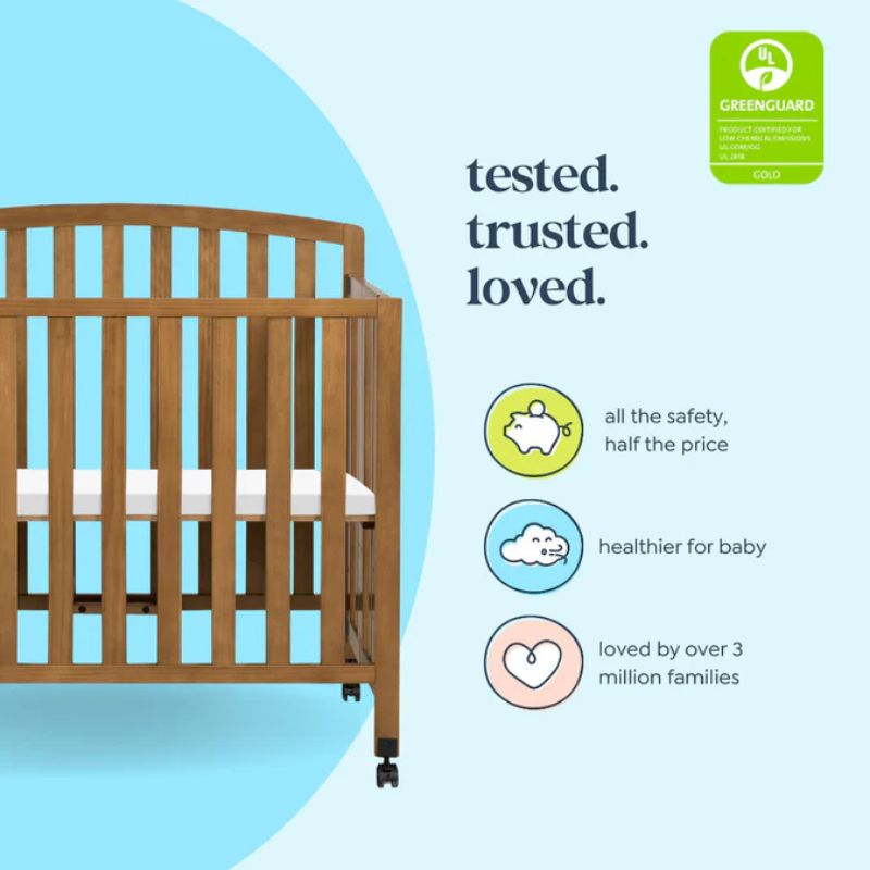 Dylan Folding Portable 3-in-1 Mini Crib