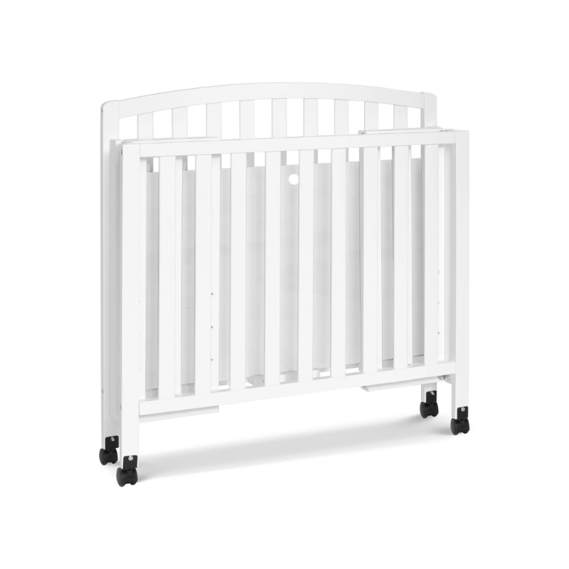 Dylan Folding Portable 3-in-1 Mini Crib by DaVinci at $299! Shop now at Nestled by Snuggle Bugz for Cribs.