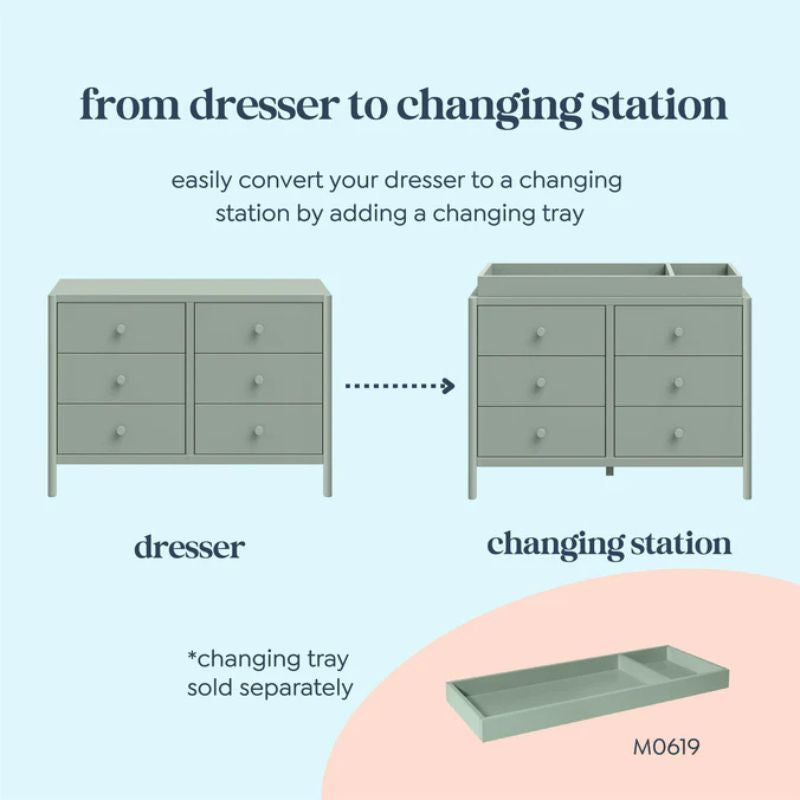 Birdie 6-Drawer Dresser