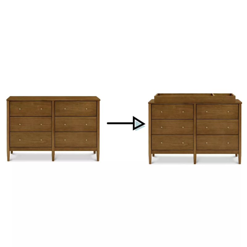 Frem 6-Drawer Dresser by DaVinci at $599! Shop now at Nestled by Snuggle Bugz for Dressers.