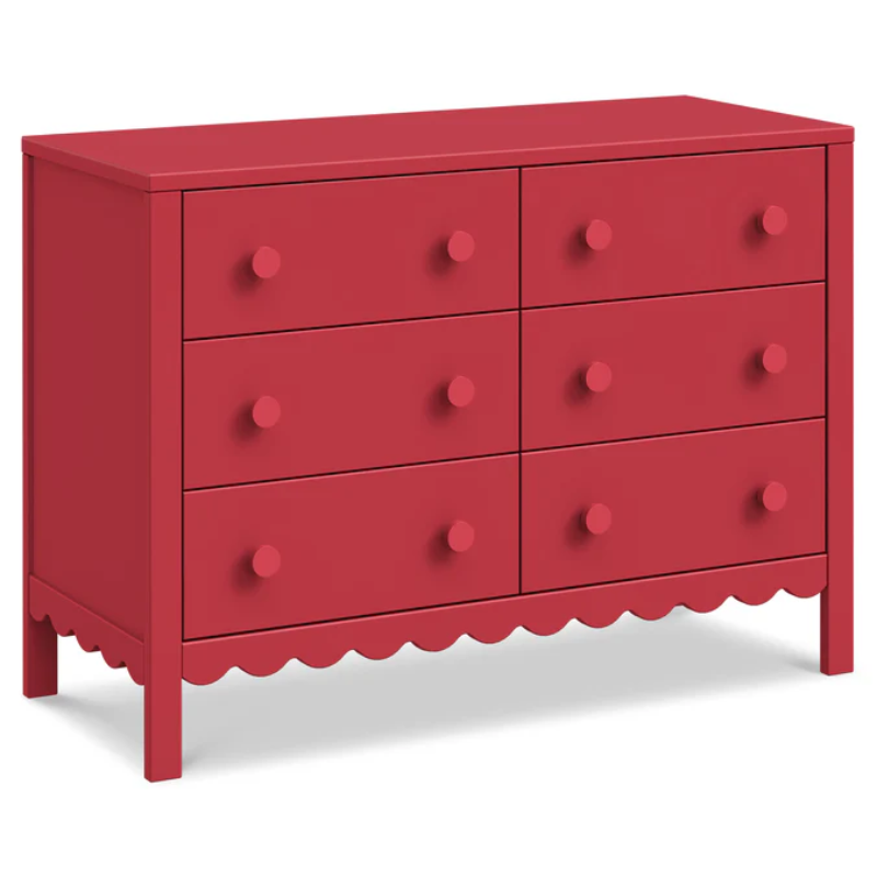 Sammy Scallop 6-Drawer Dresser