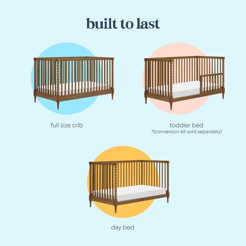 Lainey Bobbins 3-in-1 Convertible Crib