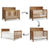 Autumn 4-in-1 Convertible Crib by DaVinci at $399! Shop now at Nestled by Snuggle Bugz for Cribs.