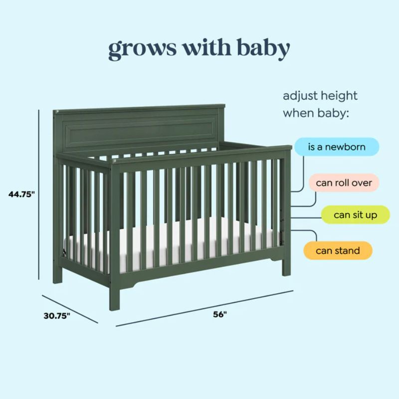 Autumn 4-in-1 Convertible Crib