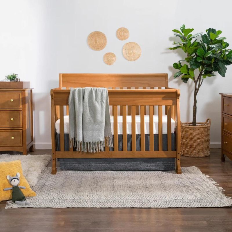 Kalani 4-in-1 Convertible Crib by DaVinci at $399! Shop now at Nestled by Snuggle Bugz for Nursery & Décor.