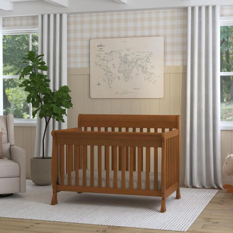 Kalani 4-in-1 Convertible Crib by DaVinci at $399! Shop now at Nestled by Snuggle Bugz for Nursery & Décor.