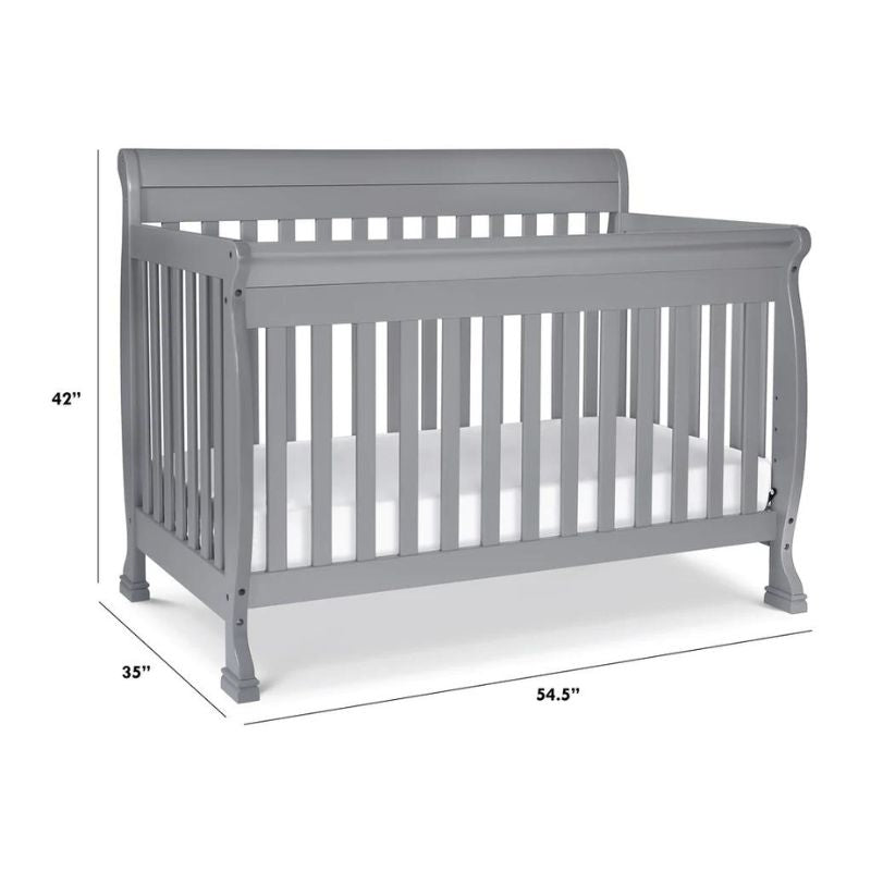 Kalani 4-in-1 Convertible Crib by DaVinci at $399! Shop now at Nestled by Snuggle Bugz for Nursery & Décor.