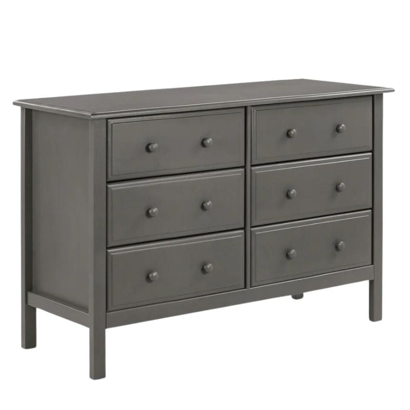 Jayden 6-Drawer Double Wide Dresser by DaVinci at $499! Shop now at Nestled by Snuggle Bugz for Dressers.