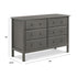 Jayden 6-Drawer Double Wide Dresser by DaVinci at $499! Shop now at Nestled by Snuggle Bugz for Dressers.