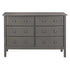 Jayden 6-Drawer Double Wide Dresser by DaVinci at $499! Shop now at Nestled by Snuggle Bugz for Dressers.