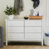 Jayden 6-Drawer Double Wide Dresser by DaVinci at $499! Shop now at Nestled by Snuggle Bugz for Dressers.