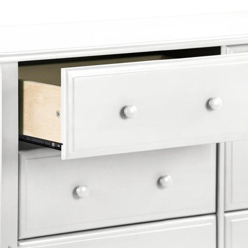 Jayden 6-Drawer Double Wide Dresser by DaVinci at $499! Shop now at Nestled by Snuggle Bugz for Dressers.