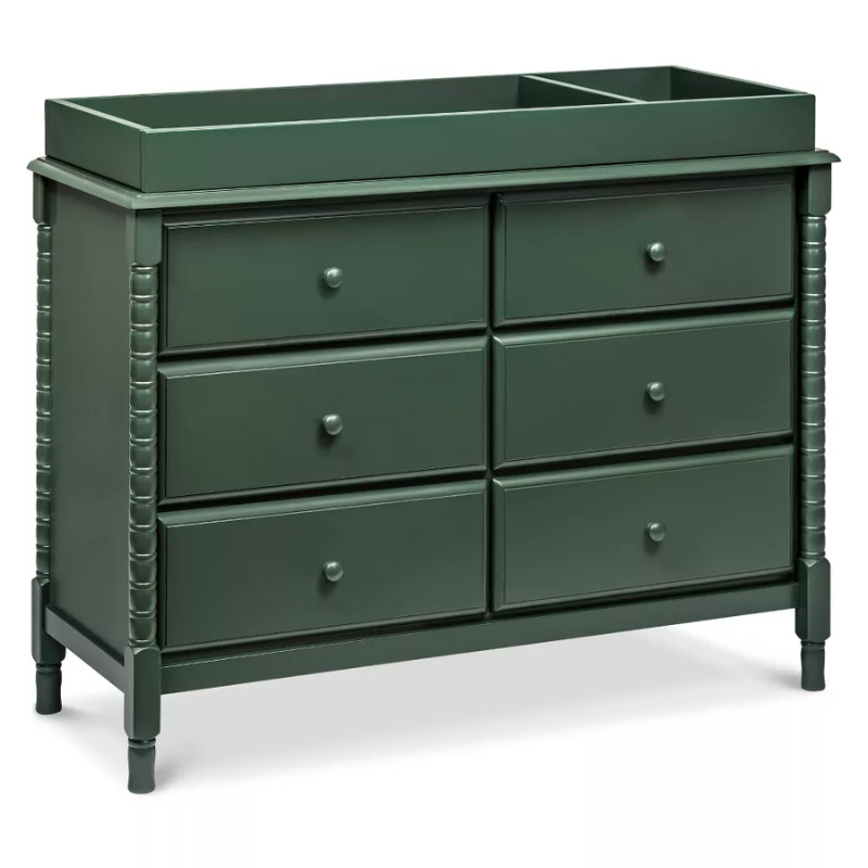 Jenny Lind Spindle 6-Drawer Dresser by DaVinci at $499! Shop now at Nestled by Snuggle Bugz for Dressers.
