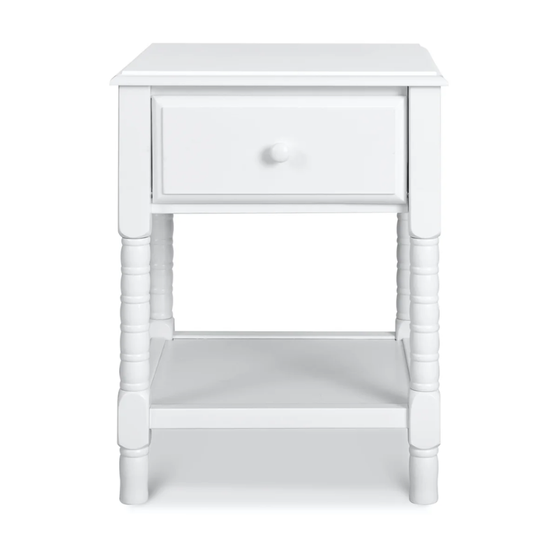 Jenny Lind Spindle Nightstand by DaVinci at $199! Shop now at Nestled by Snuggle Bugz for Night Stands.