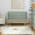 Marley 3-in-1 Convertible Crib - Light Sage / Honey
