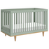 Marley 3-in-1 Convertible Crib - Light Sage / Honey