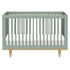 Marley 3-in-1 Convertible Crib - Light Sage / Honey