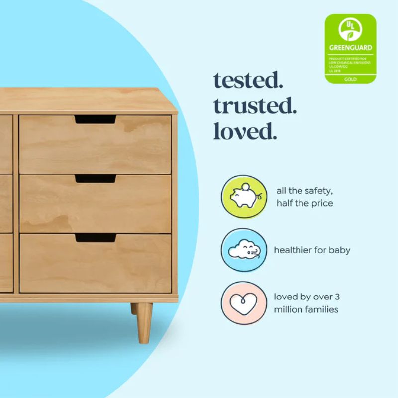 Marley 6-Drawer Double Dresser | Snuggle Bugz | Canada's Baby Store
