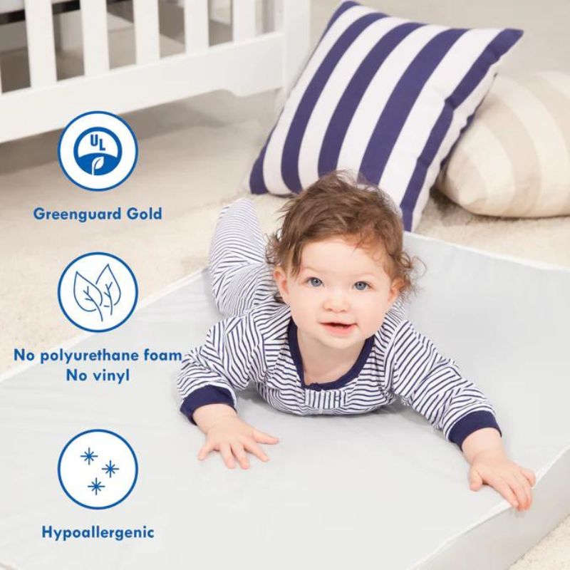 Complete Slumber Mini Crib Mattress by DaVinci at $109! Shop now at Nestled by Snuggle Bugz for Nursery & Décor.