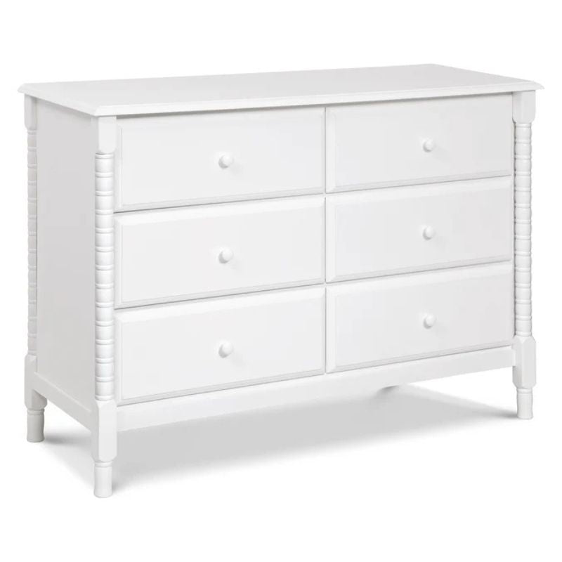 Jenny Lind Spindle 6-Drawer Dresser