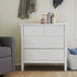 Autumn 4 Drawer Dresser - White