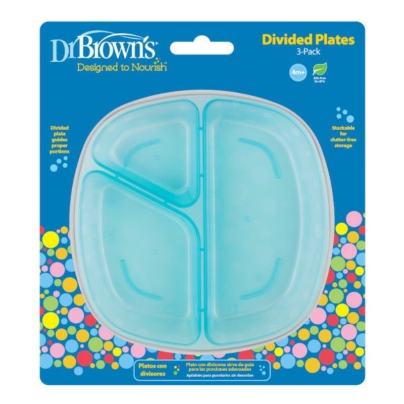 Divided Plates - 3 Pack
