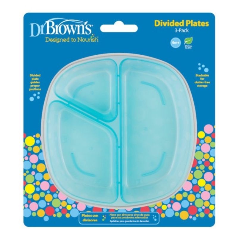 Divided Plates - 3 Pack