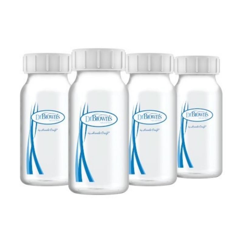 4Oz Breastmilk Bottles - 4 Pack 