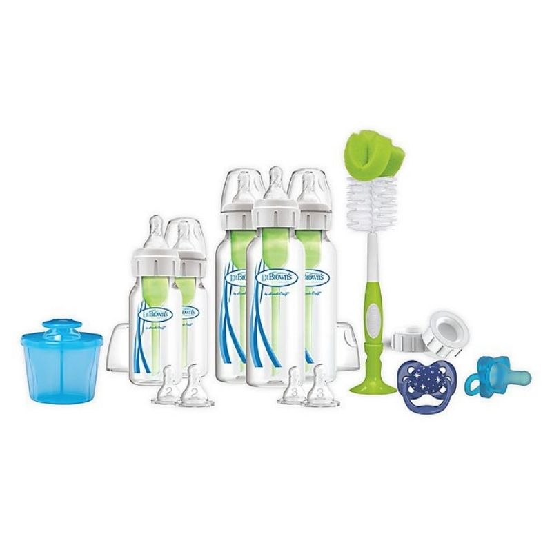 Complete Options+ Infant Starter Bottle Set Blue