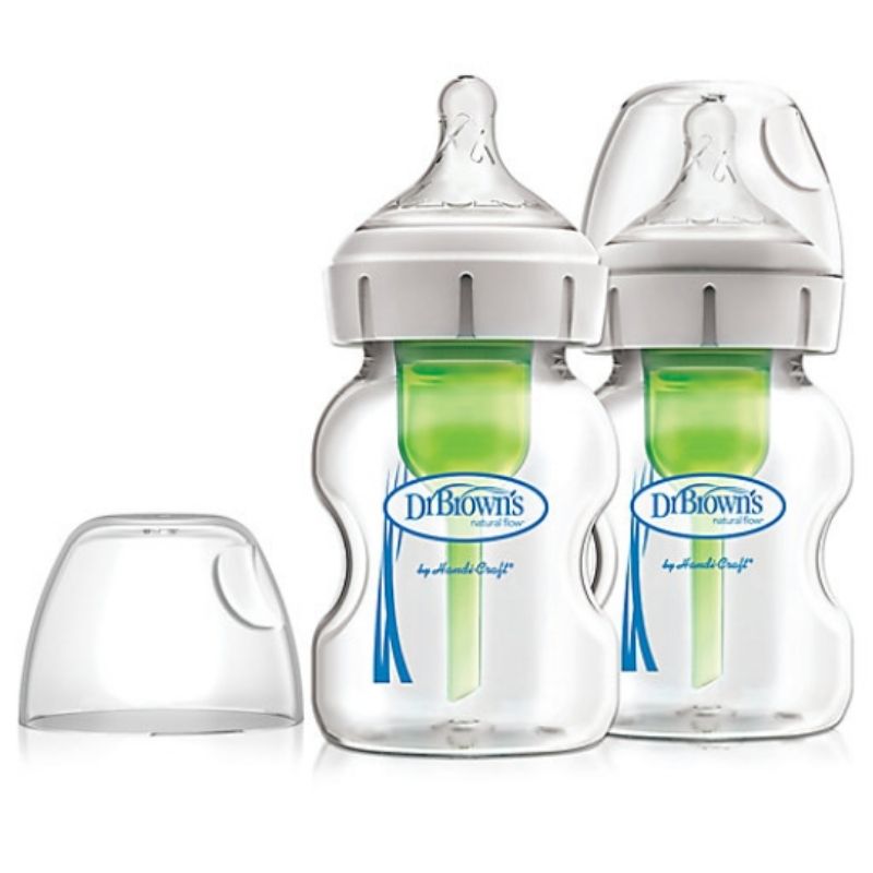 Options 5oz Wide-Neck Bottle - 2 Pack