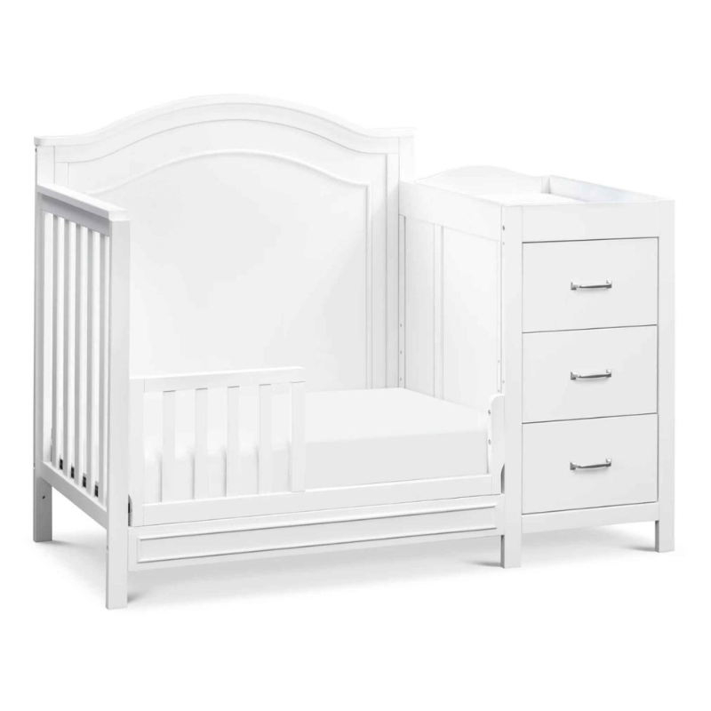 Charlie 4-in-1 Convertible Mini Crib and Changer