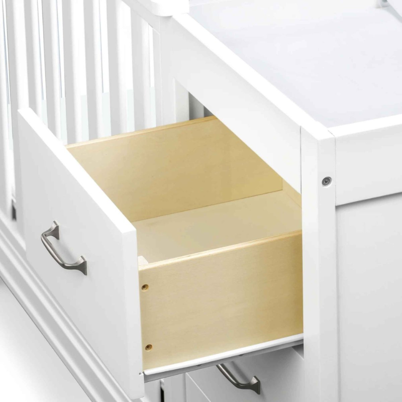 Charlie 4-in-1 Convertible Mini Crib and Changer