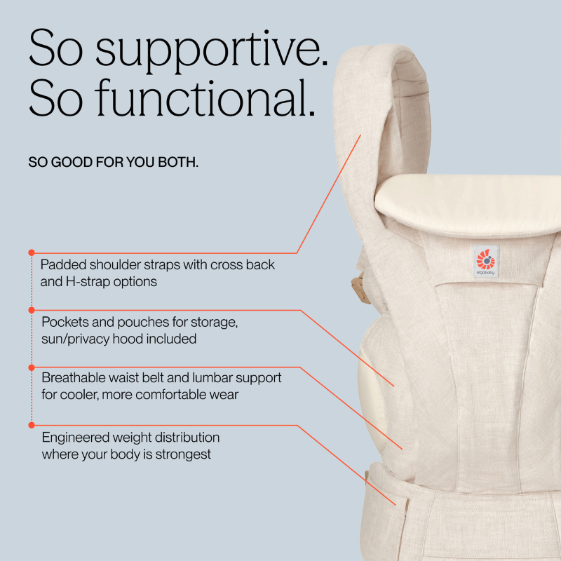Omni Deluxe Carrier - Natural Linen