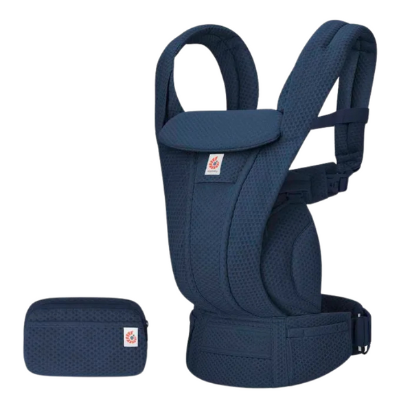 子供用品 Navy Blue Baby Carrier Mesh Omni Deluxe Carrier - Mesh | Snuggle Bugz | Canada's Baby Store
