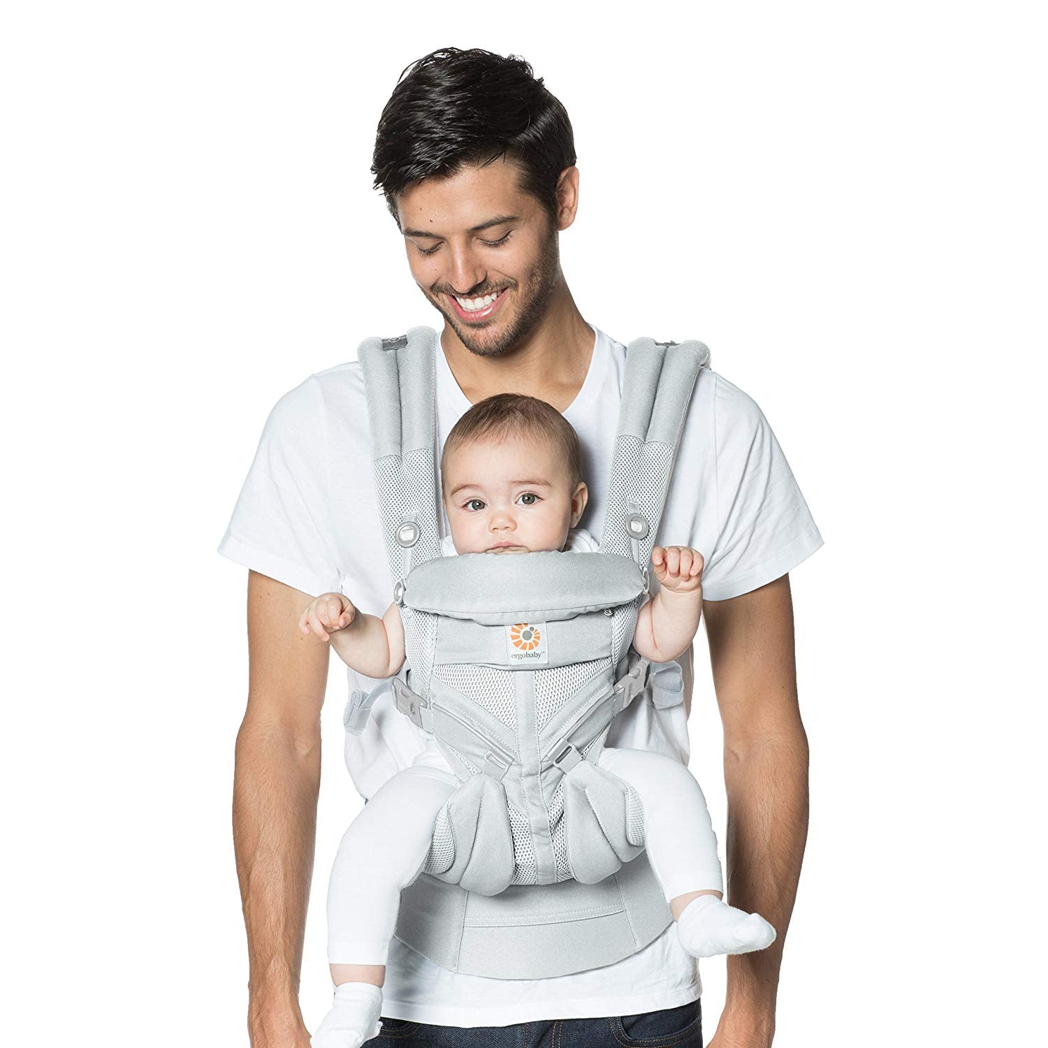 Omni 360 Cool Air Mesh Baby Carrier Pearl Grey