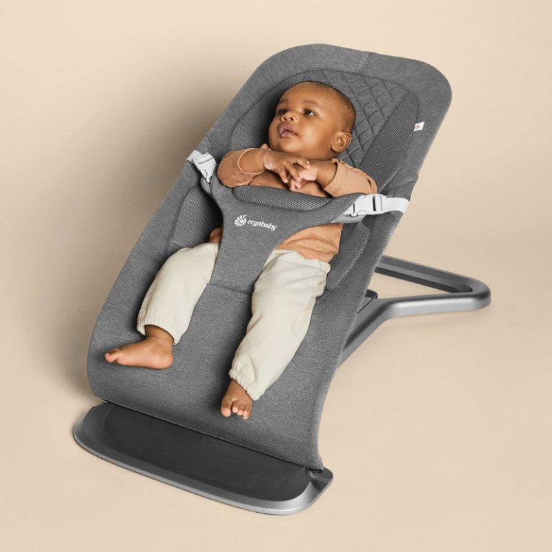 3-in-1 Evolve Bouncer Charcoal Grey