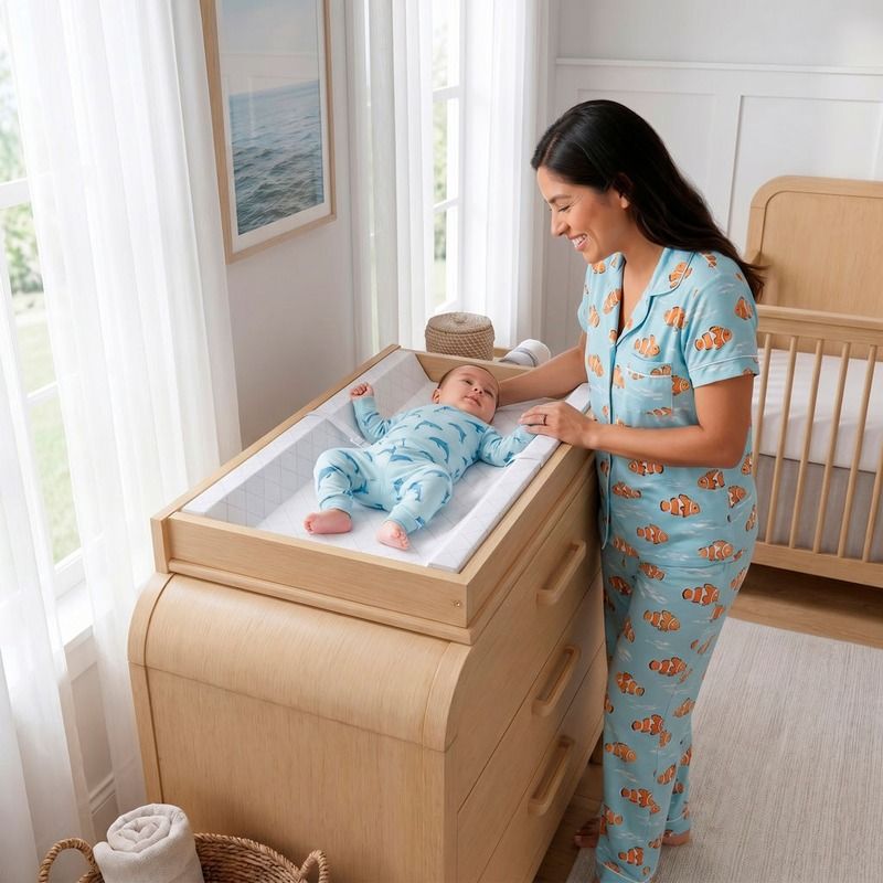 Cove Changing Tray Dresser Topper