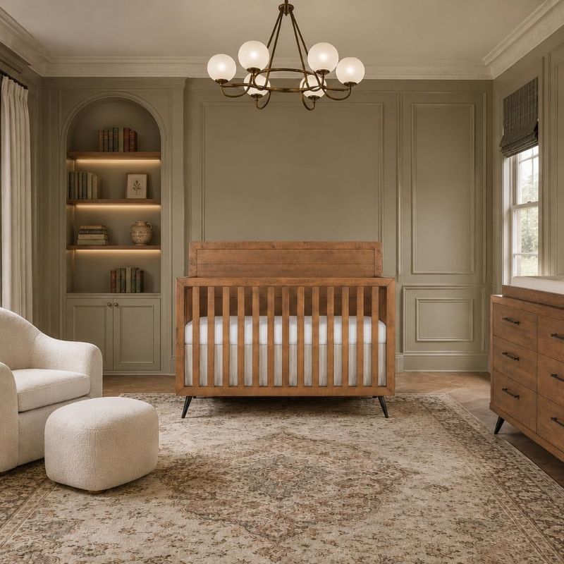 Stilnovo 4-in-1 Convertible Crib
