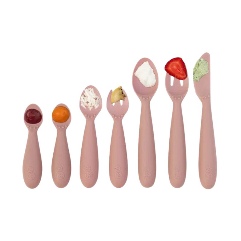 Developmental Utensil Set Blush