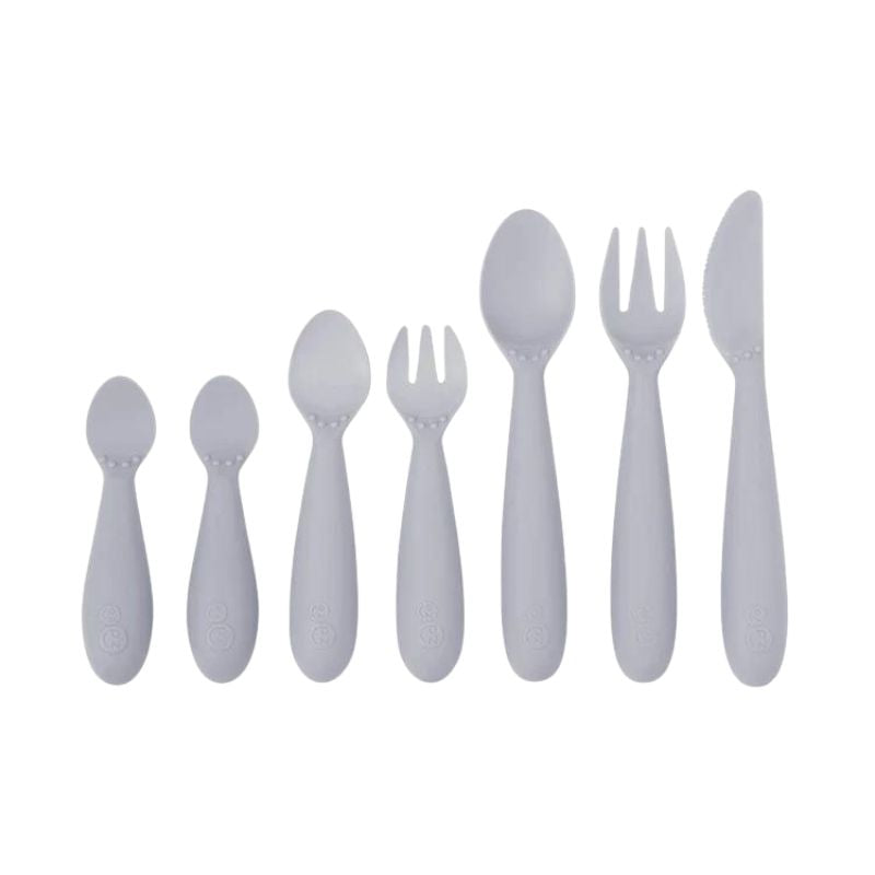 Developmental Utensil Set Pewter
