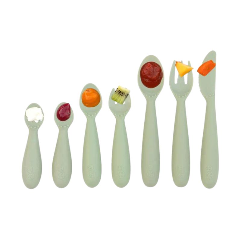 Developmental Utensil Set Sage