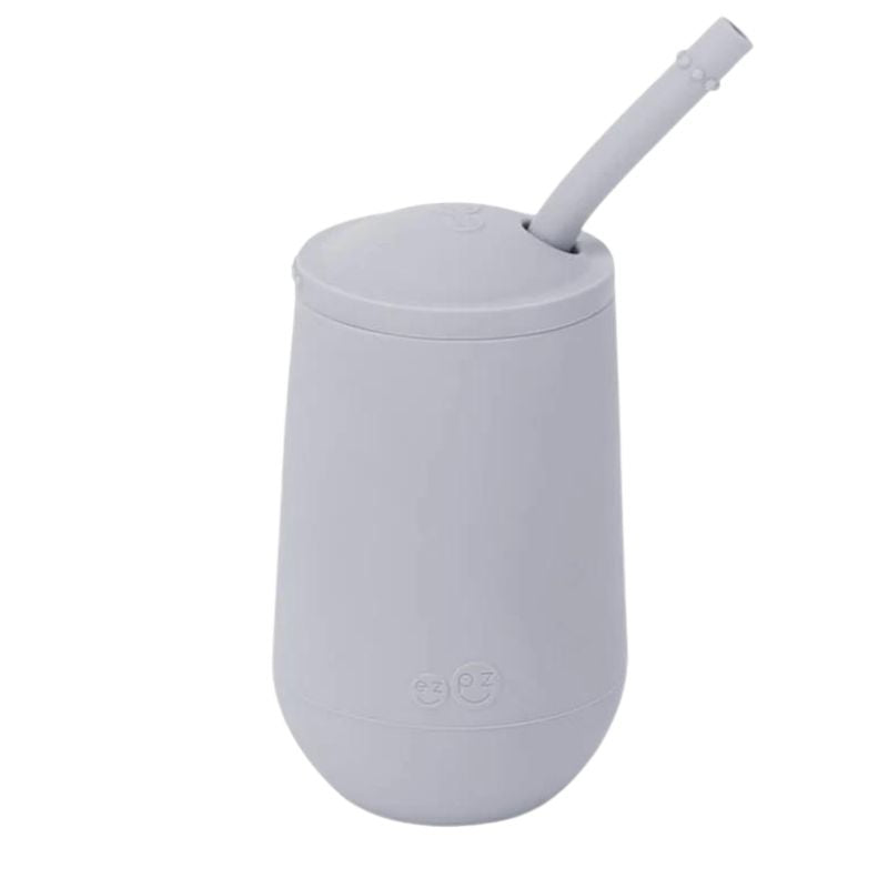 Happy Cup + Straw System Pewter