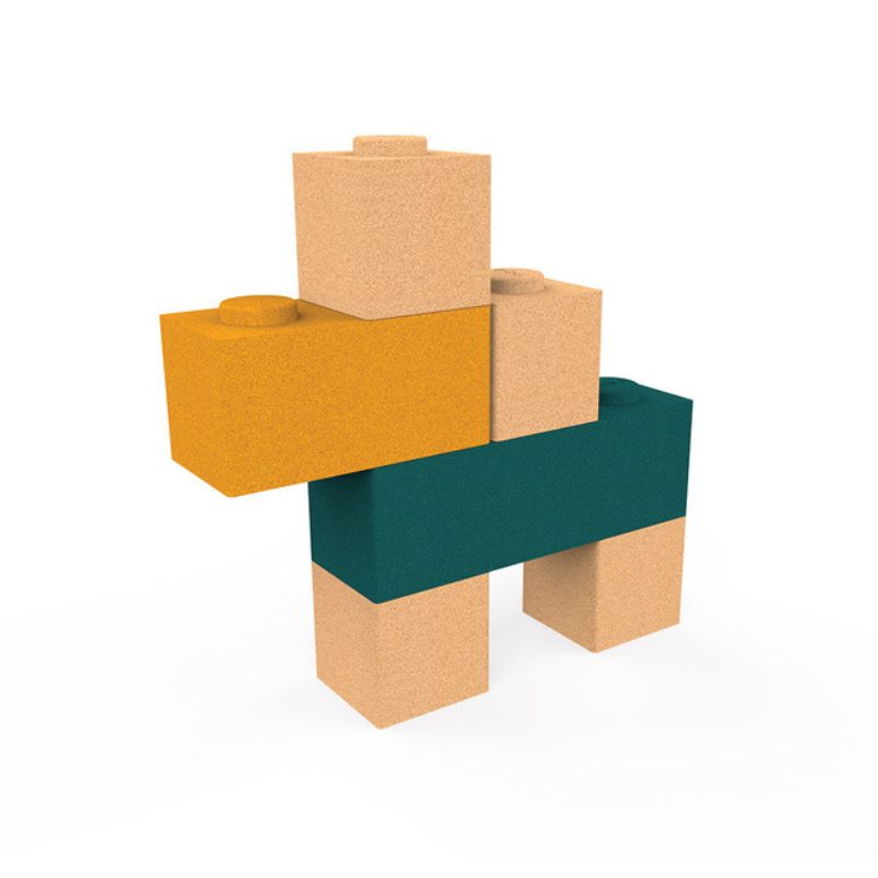 Ensembles de blocs de construction en liège